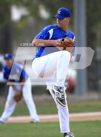 Thumbnail 2 in Valley Christian Academy vs. Orcutt Academy photogallery.