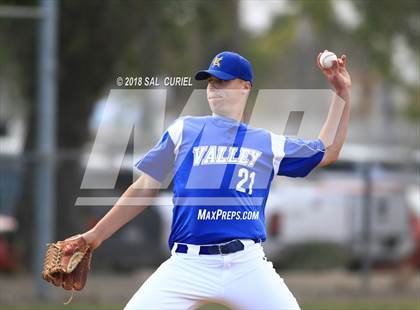 Thumbnail 1 in Valley Christian Academy vs. Orcutt Academy photogallery.
