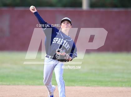 Thumbnail 3 in Valley Christian Academy vs. Orcutt Academy photogallery.