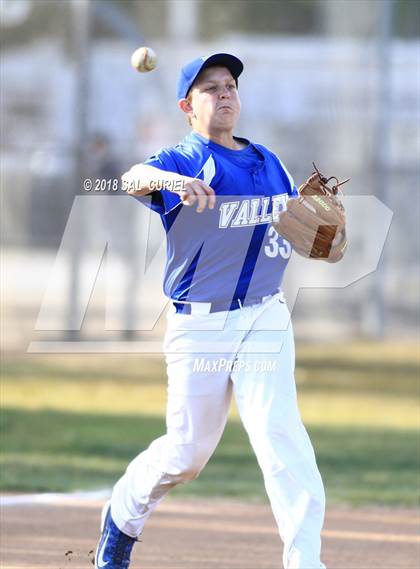 Thumbnail 1 in Valley Christian Academy vs. Orcutt Academy photogallery.