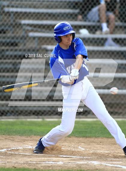 Thumbnail 3 in Valley Christian Academy vs. Orcutt Academy photogallery.