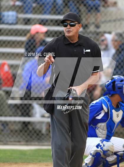 Thumbnail 3 in Valley Christian Academy vs. Orcutt Academy photogallery.
