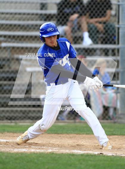 Thumbnail 2 in Valley Christian Academy vs. Orcutt Academy photogallery.