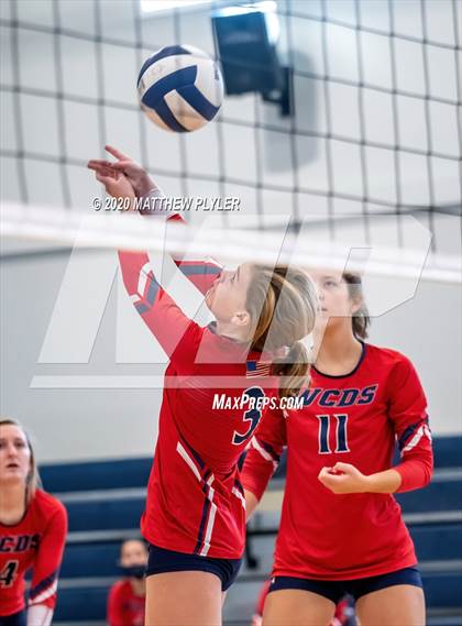 Thumbnail 3 in Greenfield vs Wayne Country Day (CPIC Conference Tournament Semifinal) photogallery.