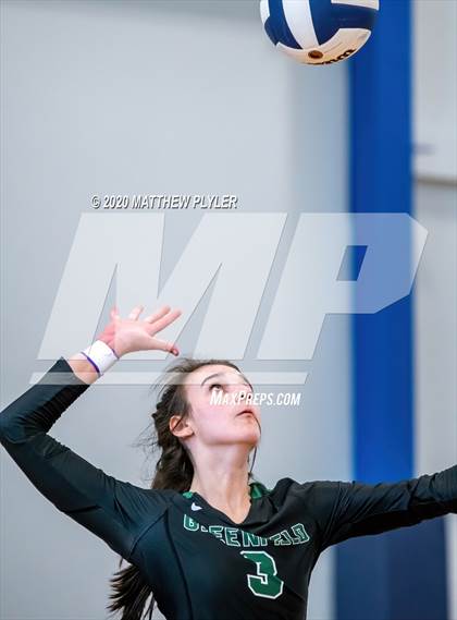 Thumbnail 3 in Greenfield vs Wayne Country Day (CPIC Conference Tournament Semifinal) photogallery.