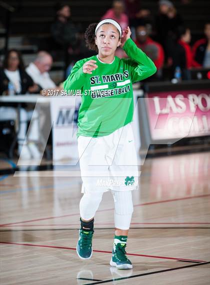 Thumbnail 3 in Salesian College Preparatory vs. St. Mary's (West Coast Jamboree) photogallery.