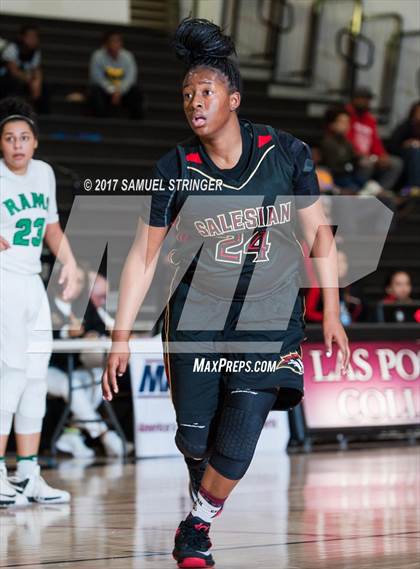 Thumbnail 2 in Salesian College Preparatory vs. St. Mary's (West Coast Jamboree) photogallery.