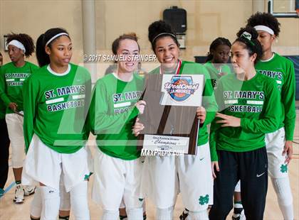 Thumbnail 1 in Salesian College Preparatory vs. St. Mary's (West Coast Jamboree) photogallery.