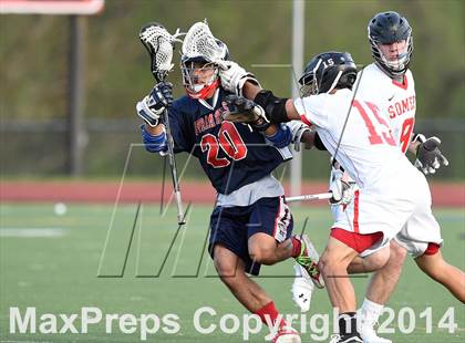 Thumbnail 2 in Byram Hills @ Somers  (Section 1 Class B Semifinal) photogallery.