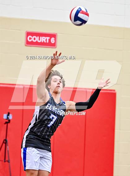 Thumbnail 1 in St. Xavier vs. Franklin Central photogallery.