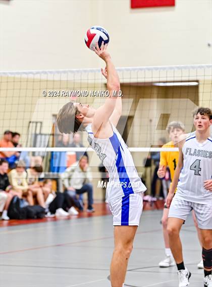 Thumbnail 2 in St. Xavier vs. Franklin Central photogallery.
