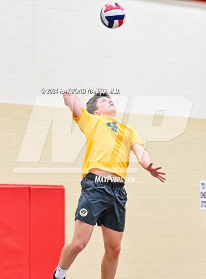 Thumbnail 2 in St. Xavier vs. Franklin Central photogallery.