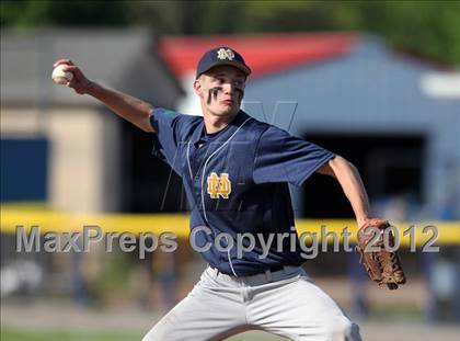 Thumbnail 1 in Notre Dame vs. Attica (Rotary Tournament) photogallery.