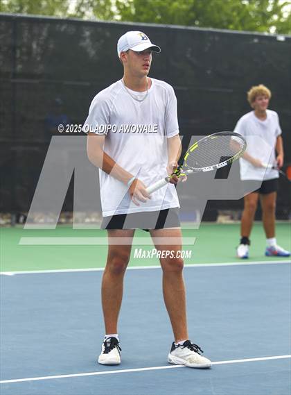 Thumbnail 3 in UIL 3A Boys Tennis Finals photogallery.