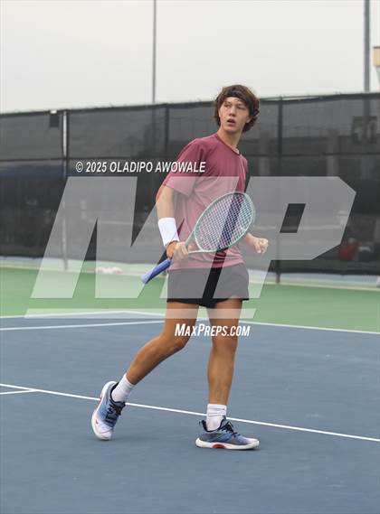 Thumbnail 3 in UIL 3A Boys Tennis Finals photogallery.