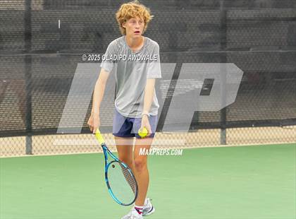 Thumbnail 3 in UIL 3A Boys Tennis Finals photogallery.