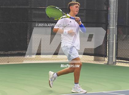 Thumbnail 1 in UIL 3A Boys Tennis Finals photogallery.