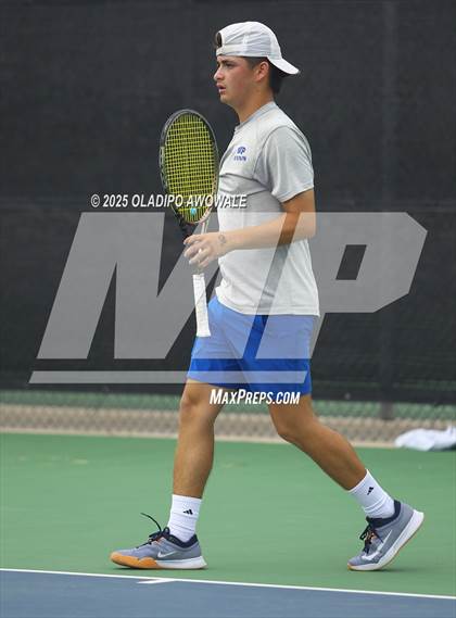 Thumbnail 1 in UIL 3A Boys Tennis Finals photogallery.