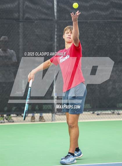 Thumbnail 3 in UIL 3A Boys Tennis Finals photogallery.