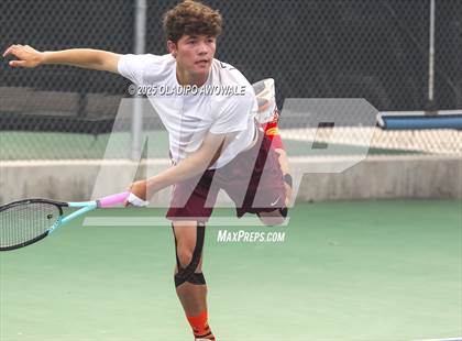 Thumbnail 3 in UIL 3A Boys Tennis Finals photogallery.