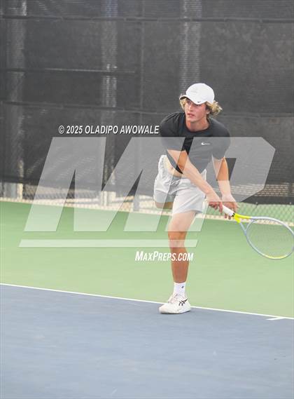 Thumbnail 3 in UIL 3A Boys Tennis Finals photogallery.