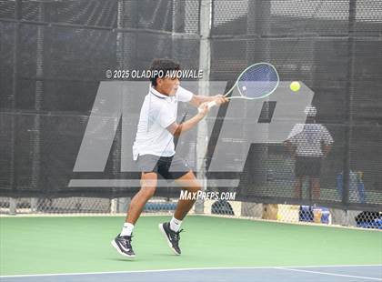 Thumbnail 1 in UIL 3A Boys Tennis Finals photogallery.