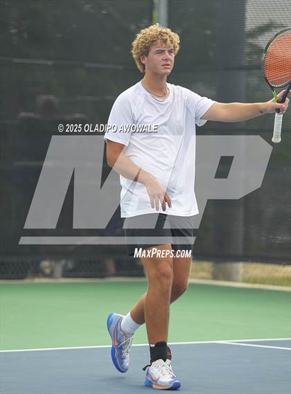 Thumbnail 3 in UIL 3A Boys Tennis Finals photogallery.