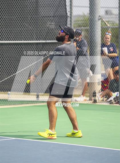 Thumbnail 1 in UIL 3A Boys Tennis Finals photogallery.