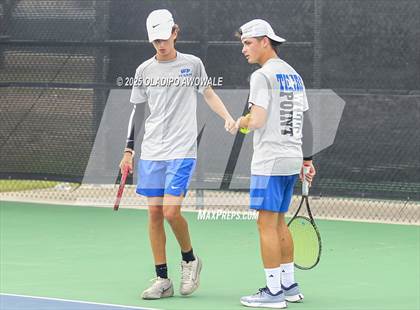 Thumbnail 2 in UIL 3A Boys Tennis Finals photogallery.