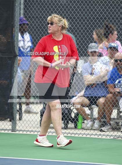 Thumbnail 1 in UIL 3A Boys Tennis Finals photogallery.