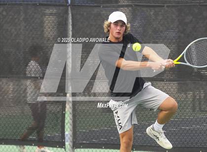 Thumbnail 1 in UIL 3A Boys Tennis Finals photogallery.