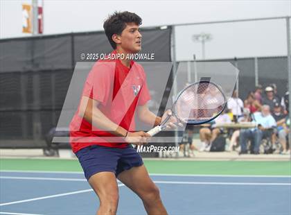 Thumbnail 1 in UIL 3A Boys Tennis Finals photogallery.