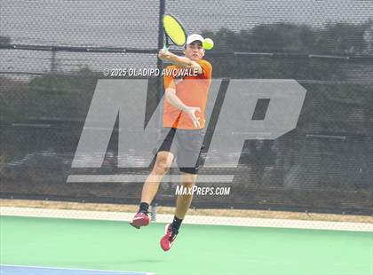 Thumbnail 1 in UIL 3A Boys Tennis Finals photogallery.