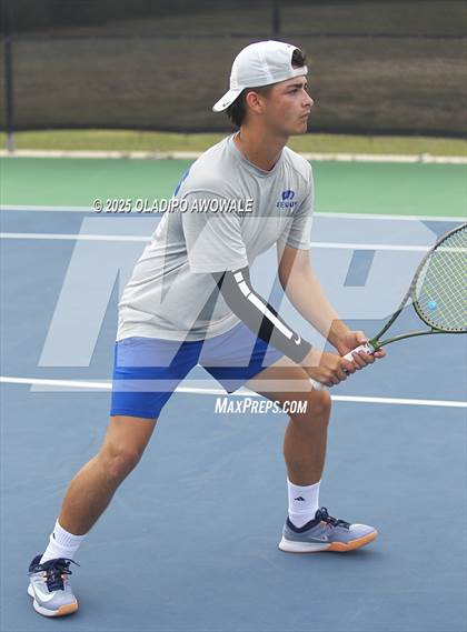 Thumbnail 1 in UIL 3A Boys Tennis Finals photogallery.