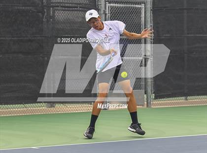 Thumbnail 2 in UIL 3A Boys Tennis Finals photogallery.