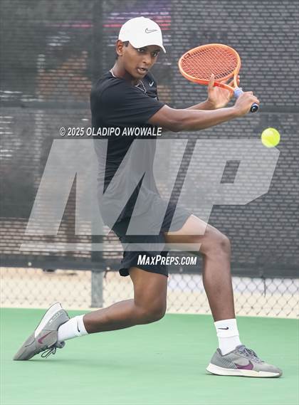 Thumbnail 3 in UIL 3A Boys Tennis Finals photogallery.