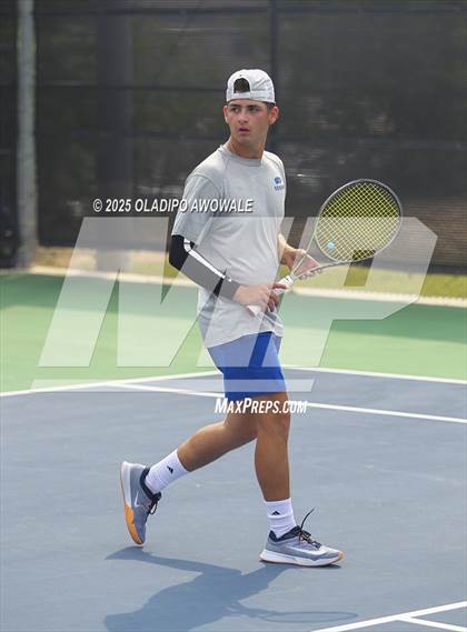 Thumbnail 3 in UIL 3A Boys Tennis Finals photogallery.