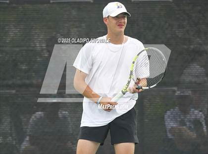 Thumbnail 1 in UIL 3A Boys Tennis Finals photogallery.