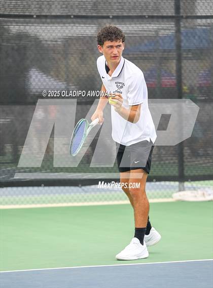 Thumbnail 3 in UIL 3A Boys Tennis Finals photogallery.