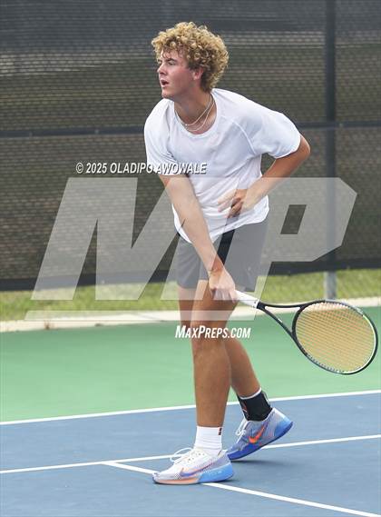 Thumbnail 1 in UIL 3A Boys Tennis Finals photogallery.