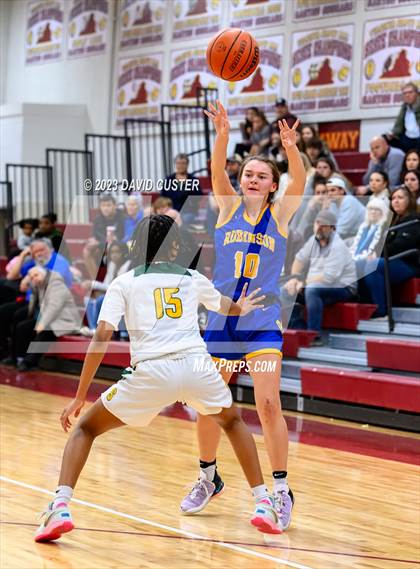 Thumbnail 1 in Surrattsville vs. Robinson (Cougar Holiday Classic) photogallery.