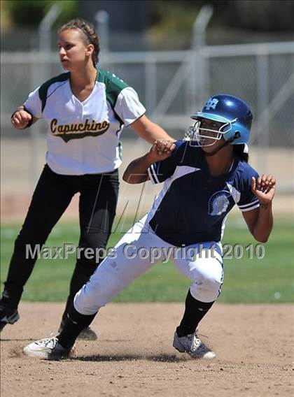 Thumbnail 2 in Valley Christian vs. Capuchino (CIF CCS D3 Final) photogallery.
