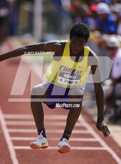 Thumbnail 1 in Class 5 Triple Jump (MSHSAA State Championship) photogallery.