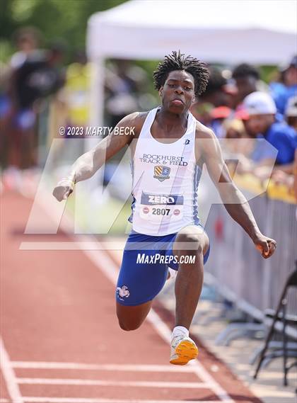Thumbnail 2 in Class 5 Triple Jump (MSHSAA State Championship) photogallery.