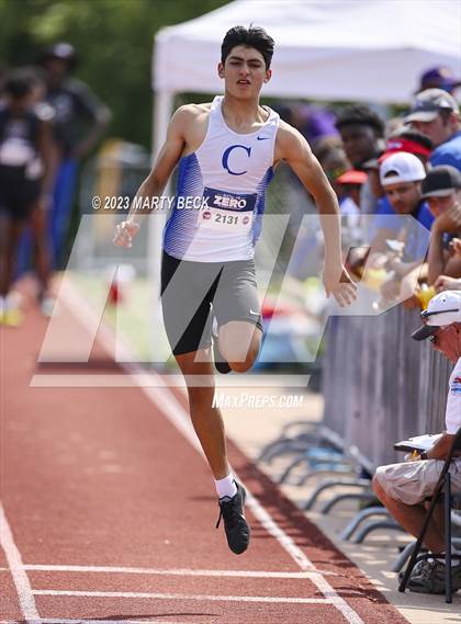 Thumbnail 2 in Class 5 Triple Jump (MSHSAA State Championship) photogallery.