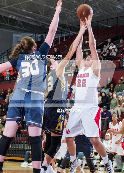 Thumbnail 2 in Oak Ridge vs McClatchy (CIF Division I Girls Regional Championship) photogallery.