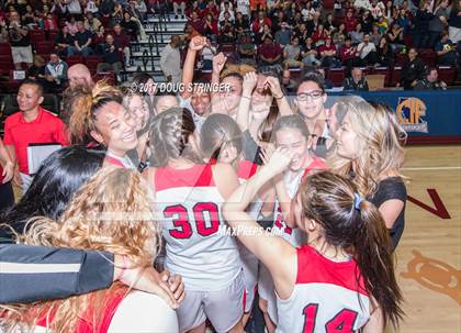 Thumbnail 2 in Oak Ridge vs McClatchy (CIF Division I Girls Regional Championship) photogallery.