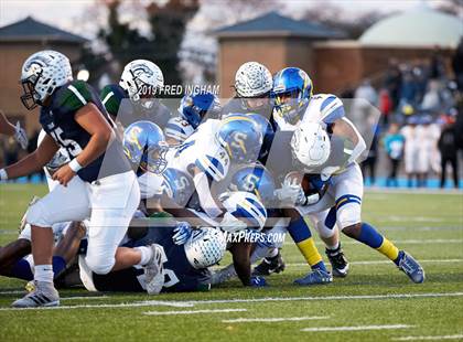 Thumbnail 3 in Oscar Smith vs. South County (VHSL Class 6 Final) photogallery.