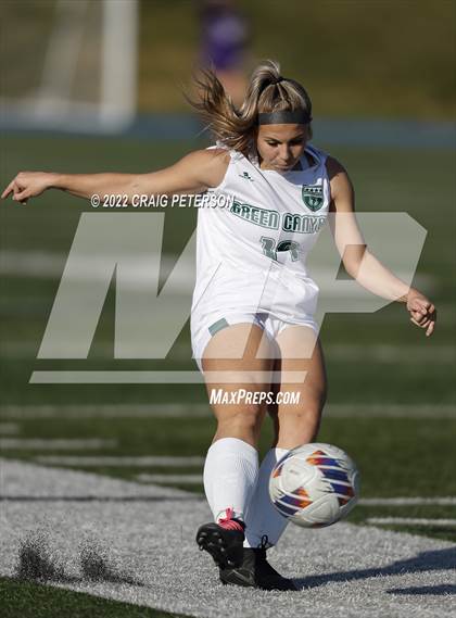 Thumbnail 2 in Green Canyon vs. Mountain Crest (UHSAA 4A Semifinal) photogallery.