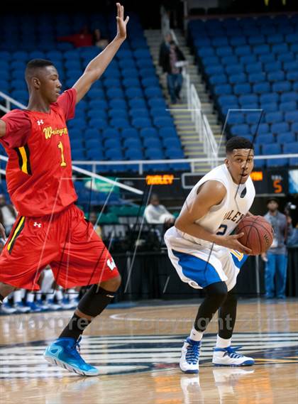 Thumbnail 2 in Wesleyan Christian Academy vs. Dudley (MLK North Carolina Scholastic Classic)  photogallery.